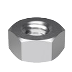 Tuercas hexagonales para tornillos de máquina