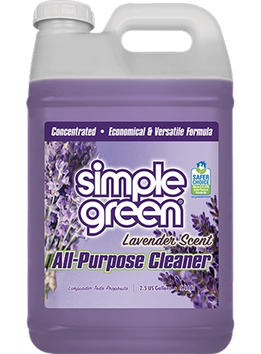 Botella de 2.5 galones de Simple Green All Purpose Lavender
