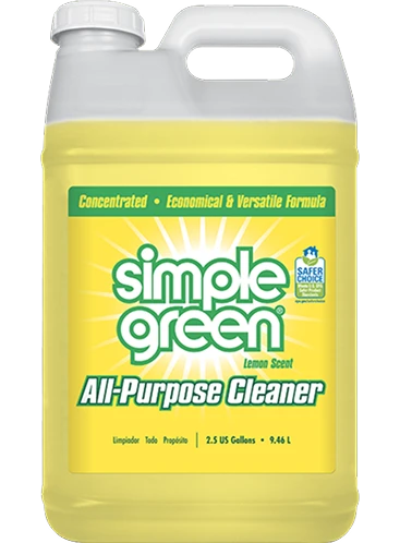 Botella de 2.5 galones de Simple Green Crystal
